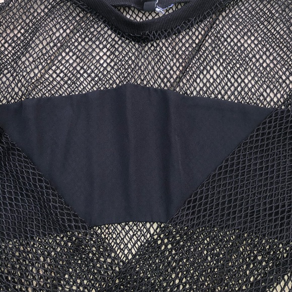 Black Mesh Top - Picture 5 of 7